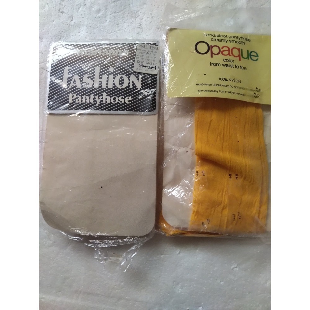 Vintage pantyhose (2) Size A New original packaging with tags​